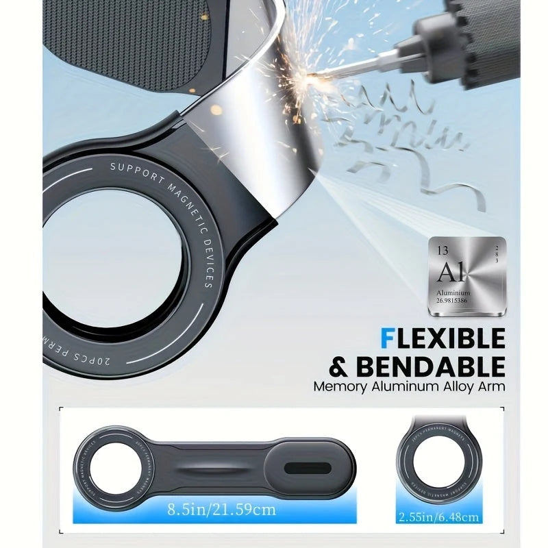 Car Phone Holder Magnetic Flexible Adjustable Arm
