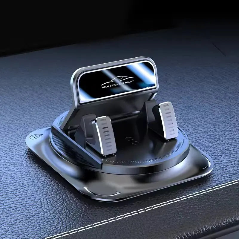 Car Phone Mount 360° Rotating Anti-Slip Silicone Base