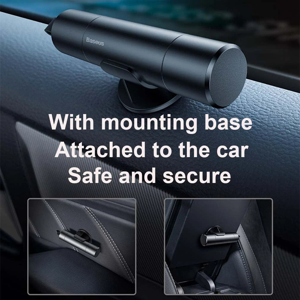 Car Safety Hammer Window Breaker With Finger Guard