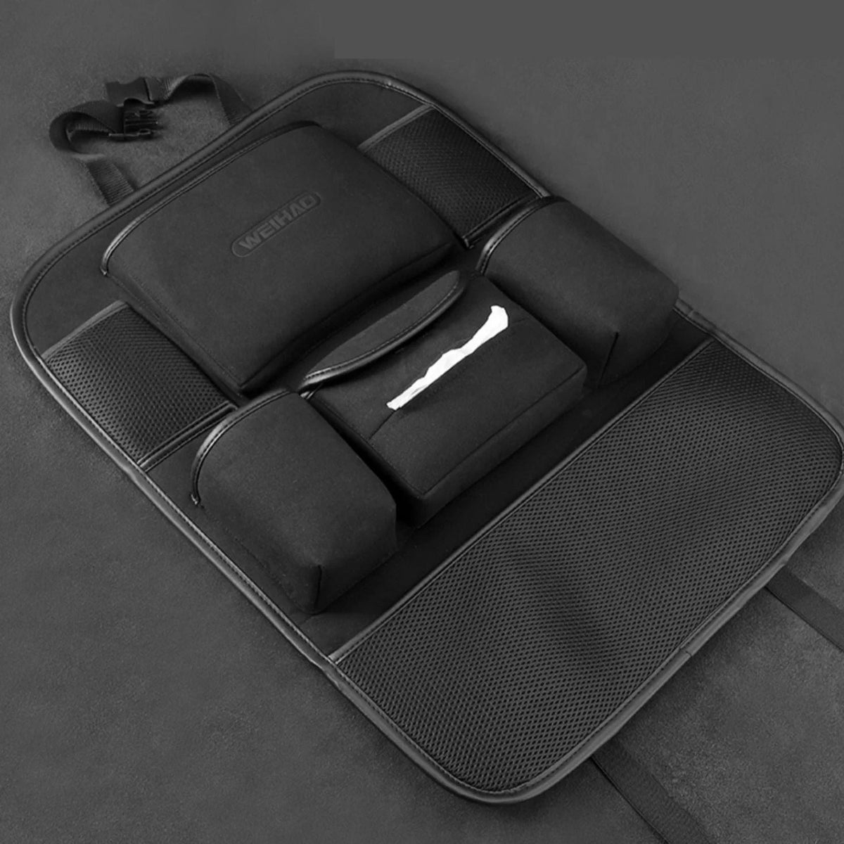 Car Seat Back Organizer 8 Pockets Backseat Storage