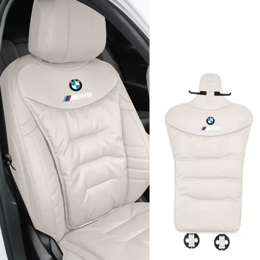 Car Seat Cushion Lumbar Support Breathable Fabric Washable Cover