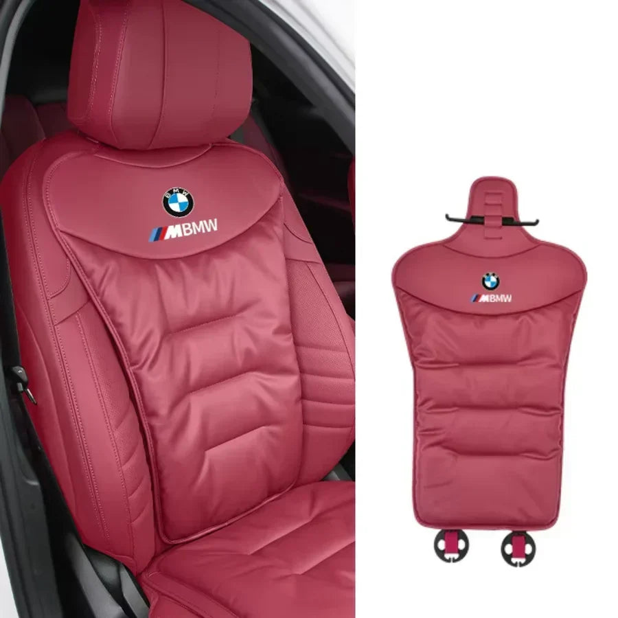 Car Seat Cushion Lumbar Support Breathable Fabric Washable Cover