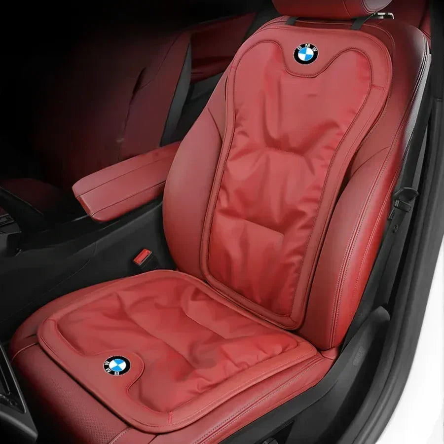 Car Seat Cushion Lumbar Support Breathable Fabric Washable Cover