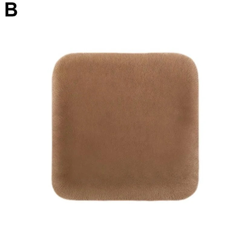 Car Seat Cushion Pad Pure Wool Warm & Breathable Comfort