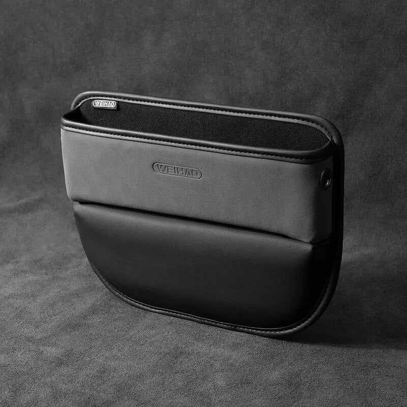 Car Seat Gap Organizer Suede & Leather Console Storage