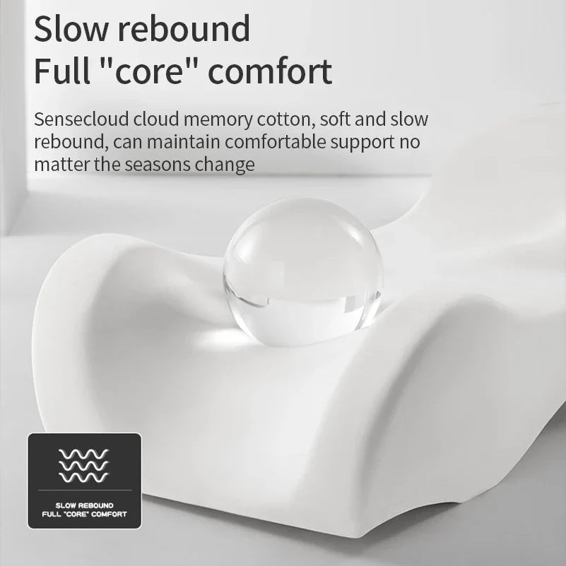 Car Seat Support Cushion Six-Point Memory Foam