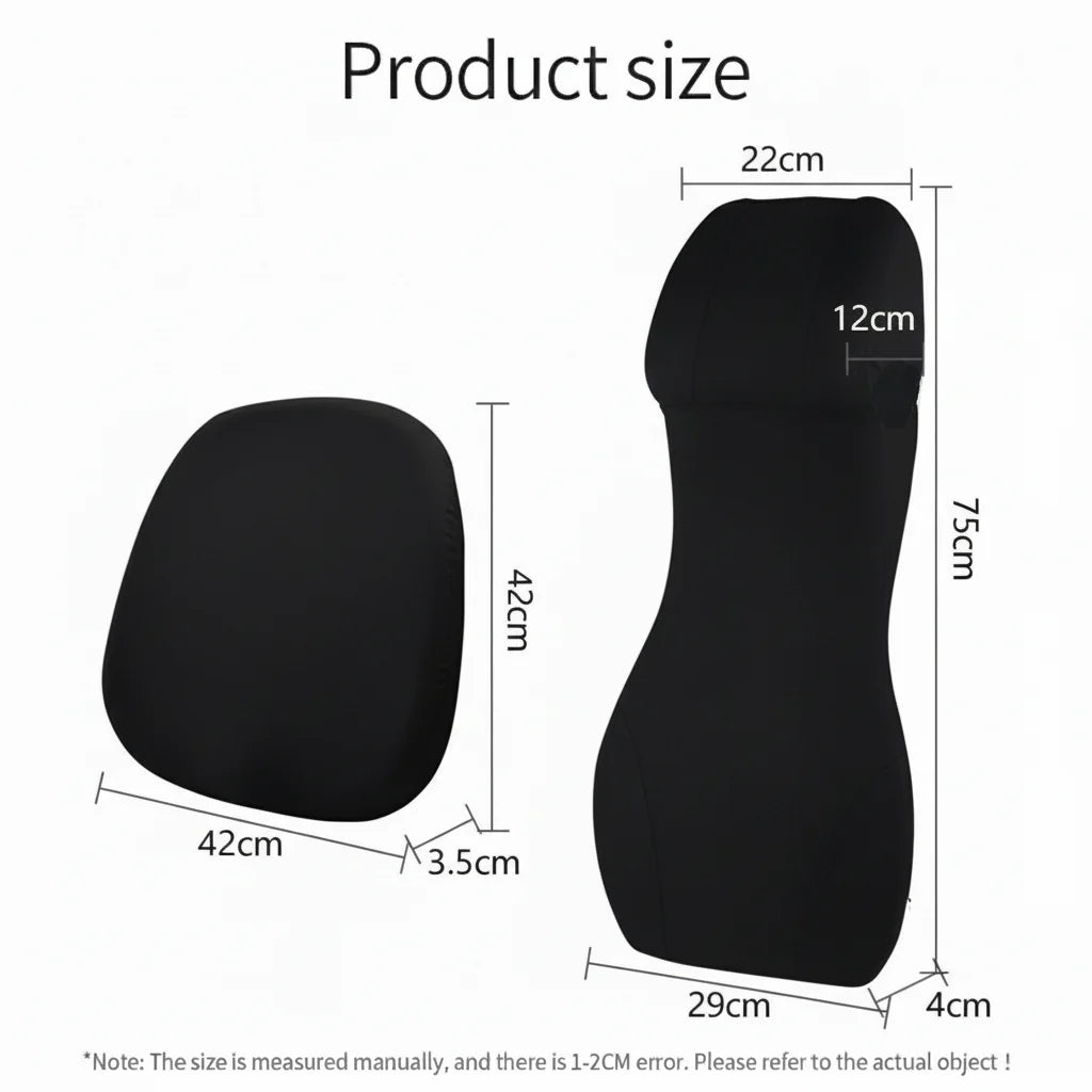 Car Seat Support Cushion Six-Point Memory Foam