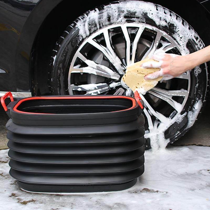 Car Storage Bucket Foldable 37L Capacity
