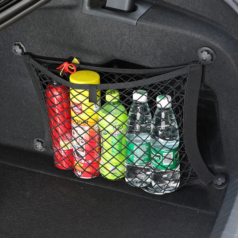 Car Storage Net Stretchable Mesh Secure Mounting