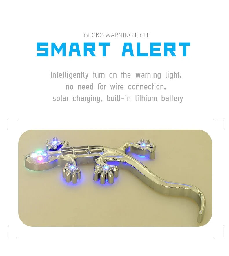 Car Strobe Light Solar-Powered Vibration-Activated Waterproof