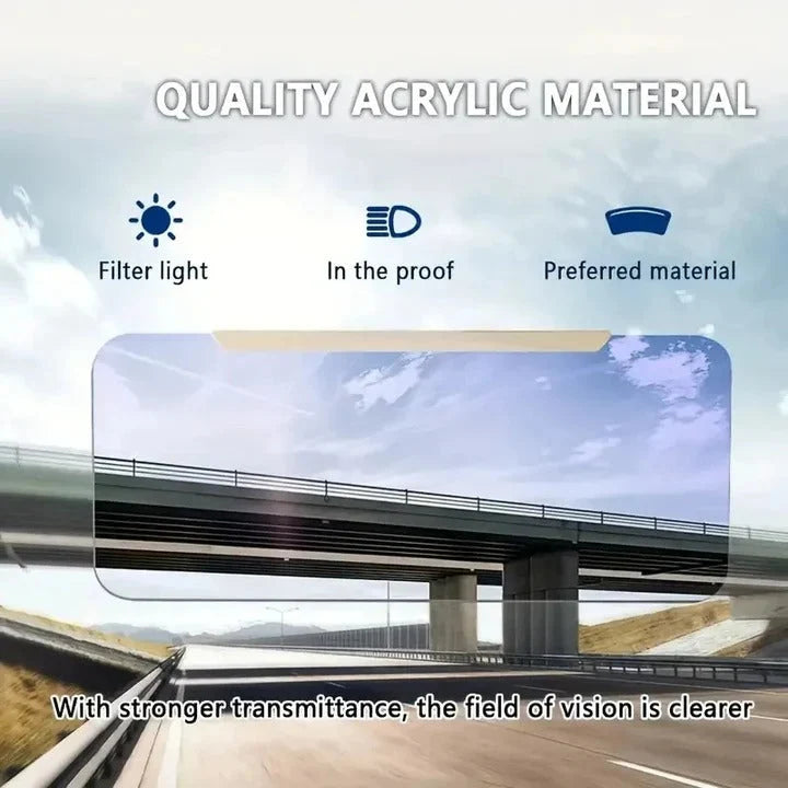 Car Sun Visor Extender Polarized Anti-Glare 180° Adjustable