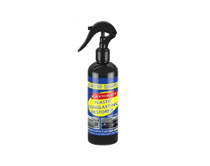 Car Surface Restorer Black Gloss Finish Interior & Exterior
