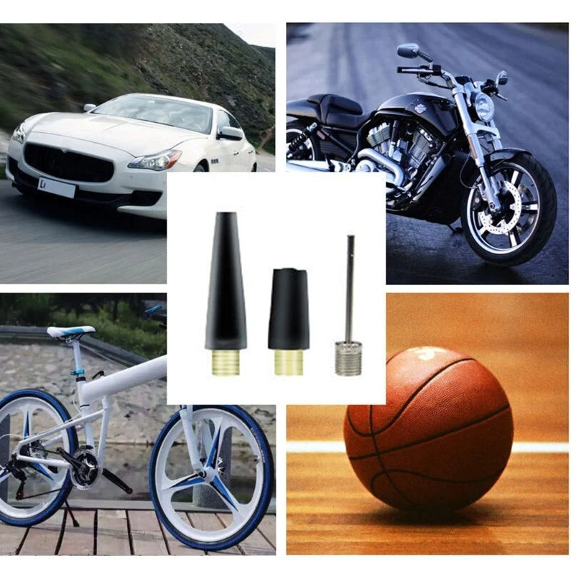 Car Tire Inflator 12V LED Light & Safety Hammer