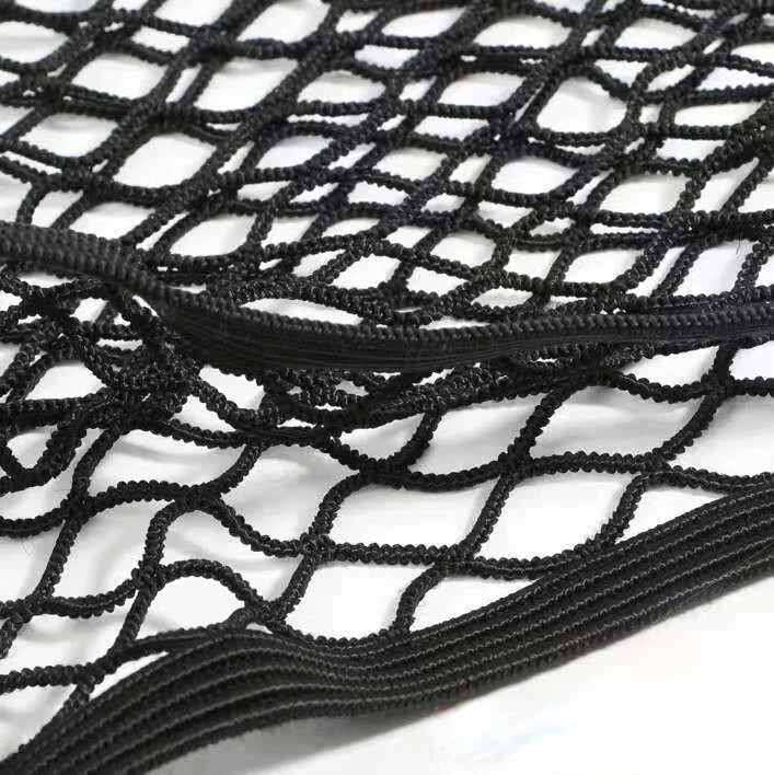 Car Trunk Organizer Double-Layer Elastic Mesh Storage