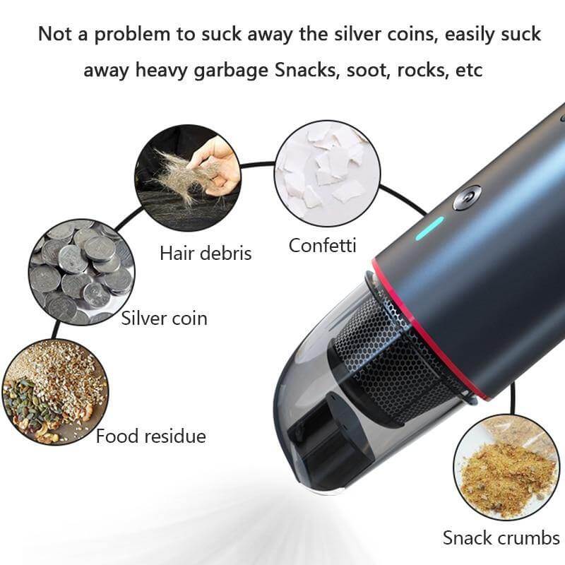 Car Vacuum Cleaner Cordless 4000 Pa Suction