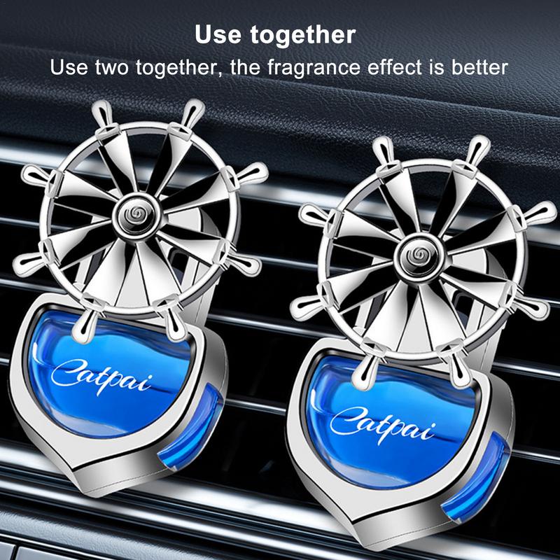 Car Vent Air Freshener Rotating Clip-On Design