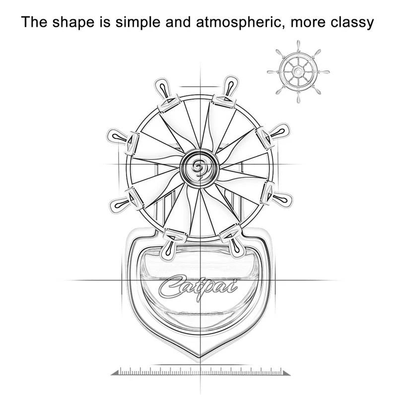 Car Vent Air Freshener Rotating Clip-On Design