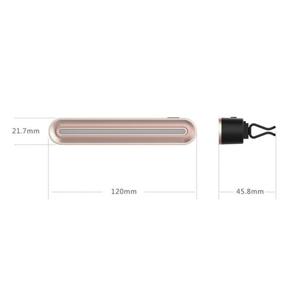 Car Vent Air Freshener Seven-Color LED Light Rechargeable