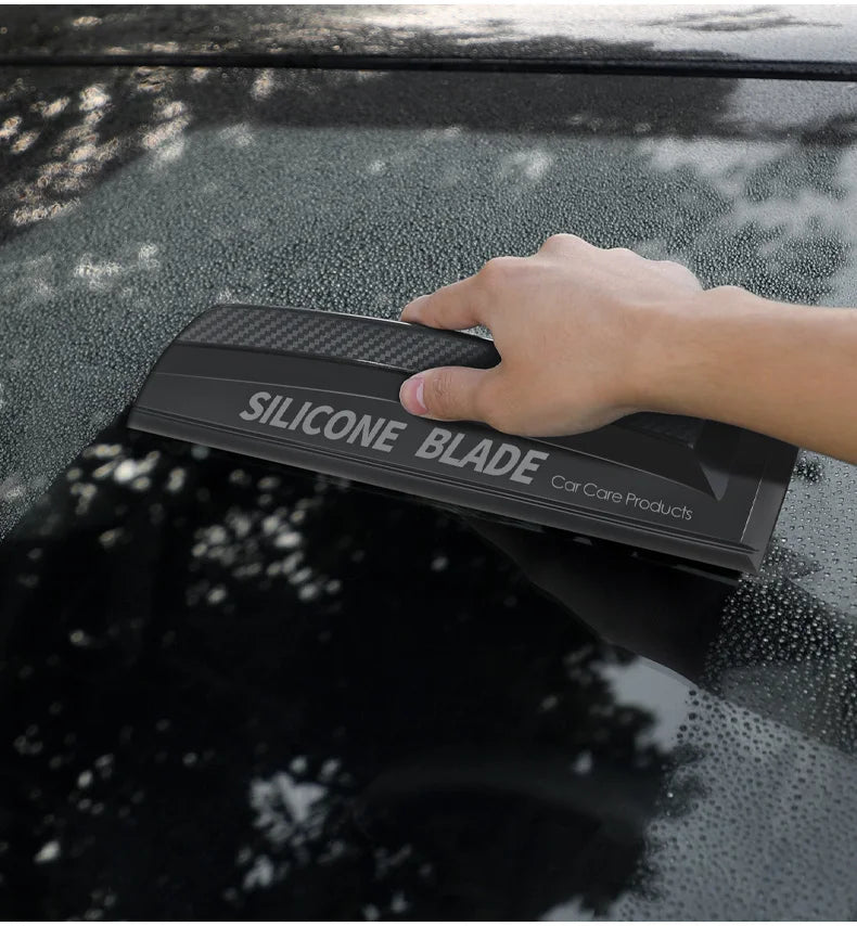 Car Window Wiper Soft Silicone Streak-Free Non-Scratch Blade