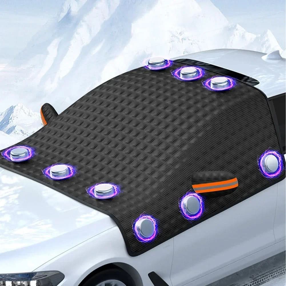 Car Windshield Cover Magnetic Frost-Resistant Heat-Reflective