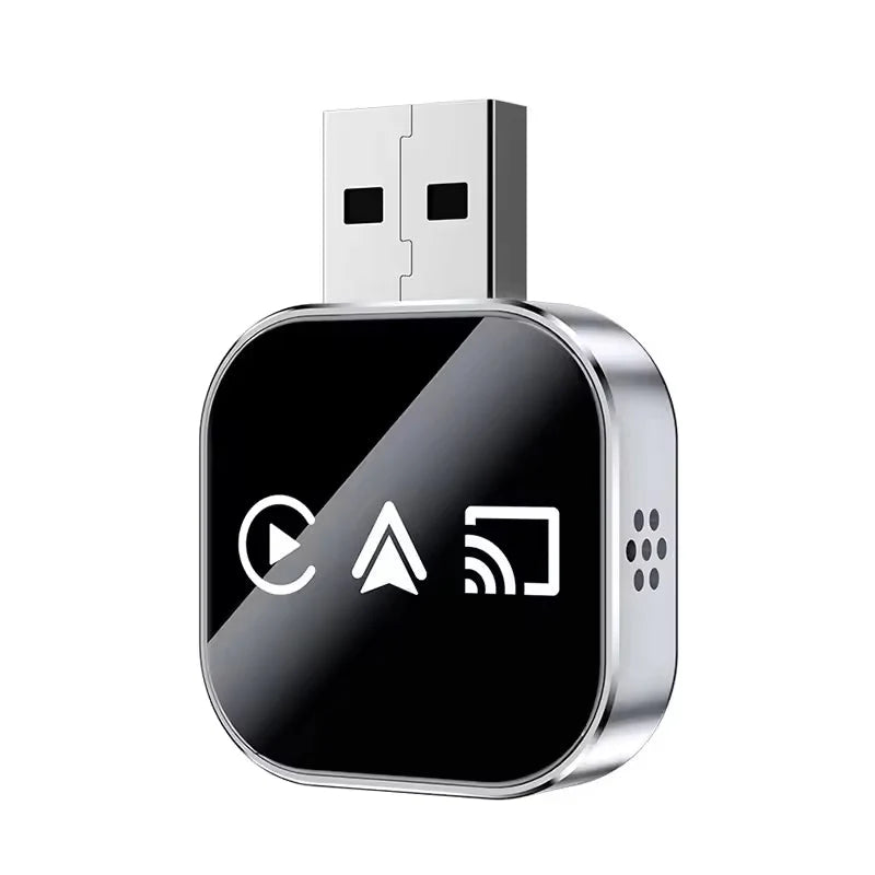 CarPlay & Android Auto Adapter Wireless Screen Mirroring Plug-and-Play