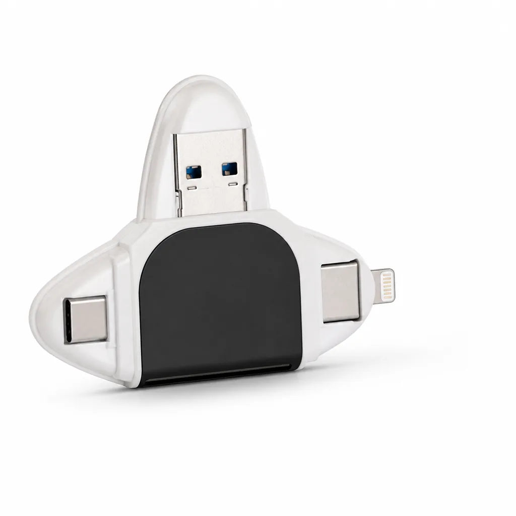 Card Reader Multiport Fast Transfer SD & MicroSD