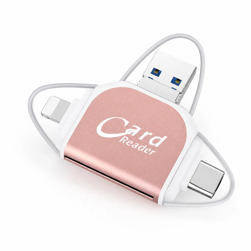 Card Reader Multiport Fast Transfer SD & MicroSD