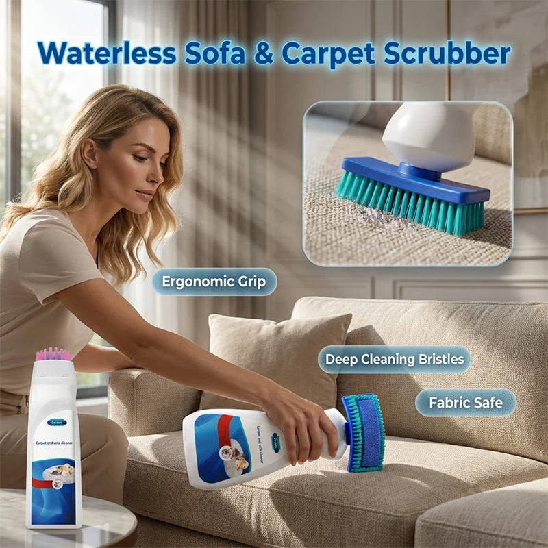 Carpet & Upholstery Cleaner No-Rinse With Brush
