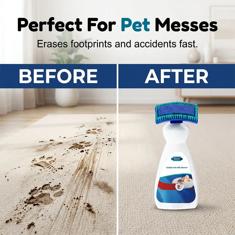 Carpet & Upholstery Cleaner No-Rinse With Brush