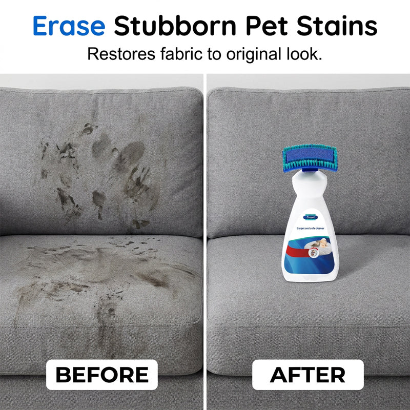 Carpet & Upholstery Cleaner No-Rinse With Brush
