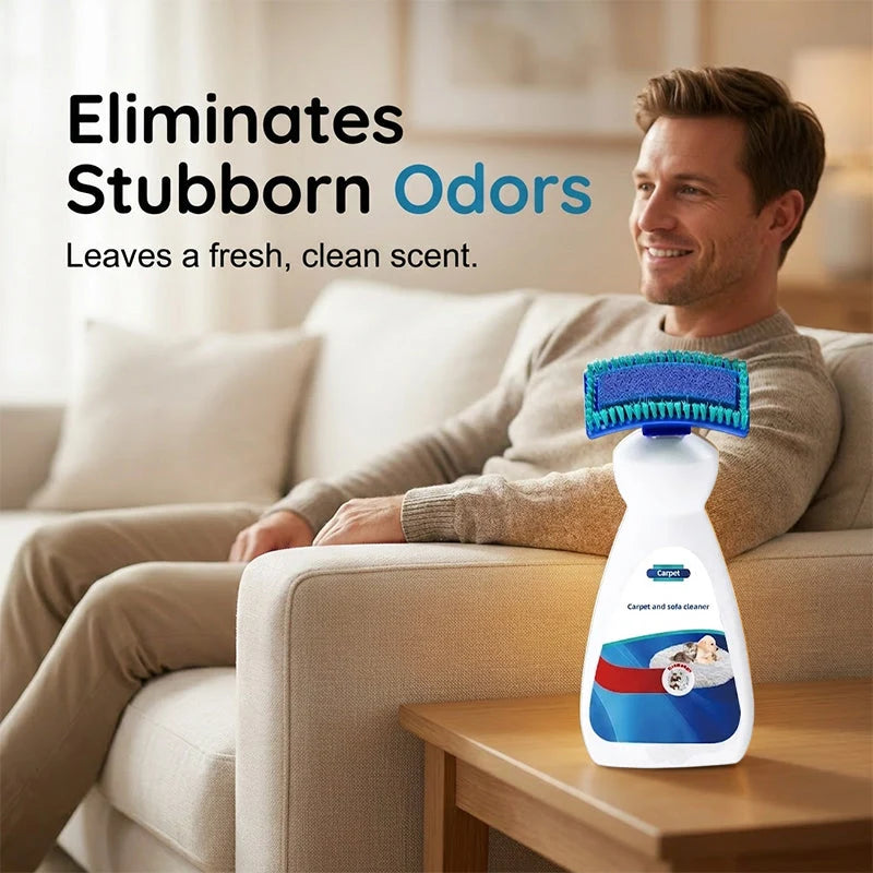 Carpet & Upholstery Cleaner No-Rinse With Brush