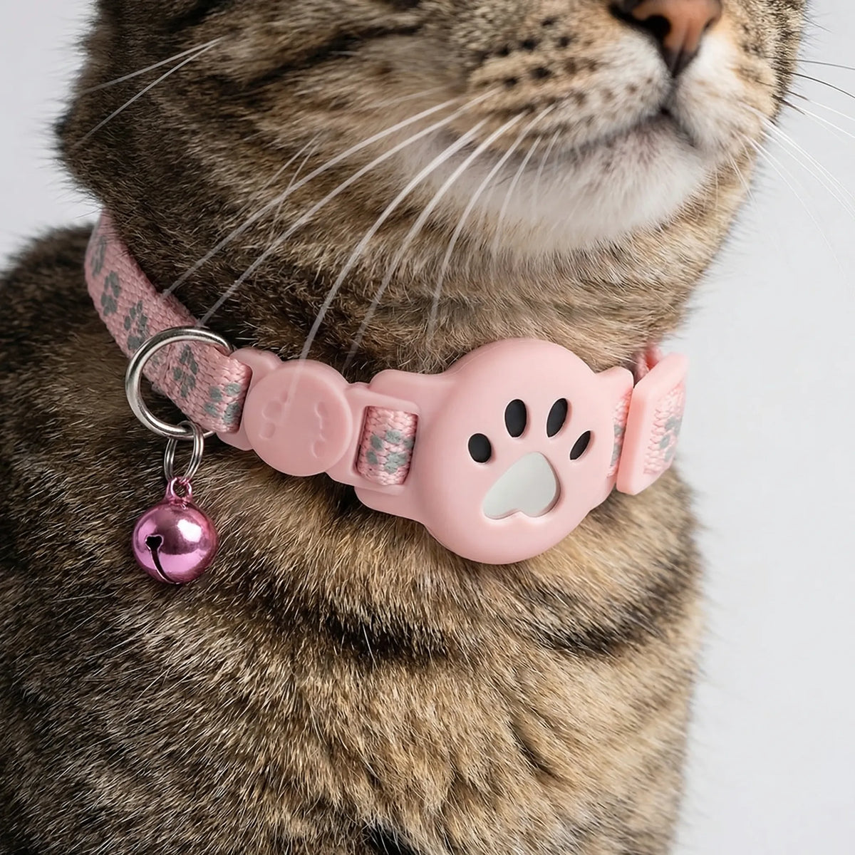 Cat Collar GPS Tracking Reflective Water-Resistant