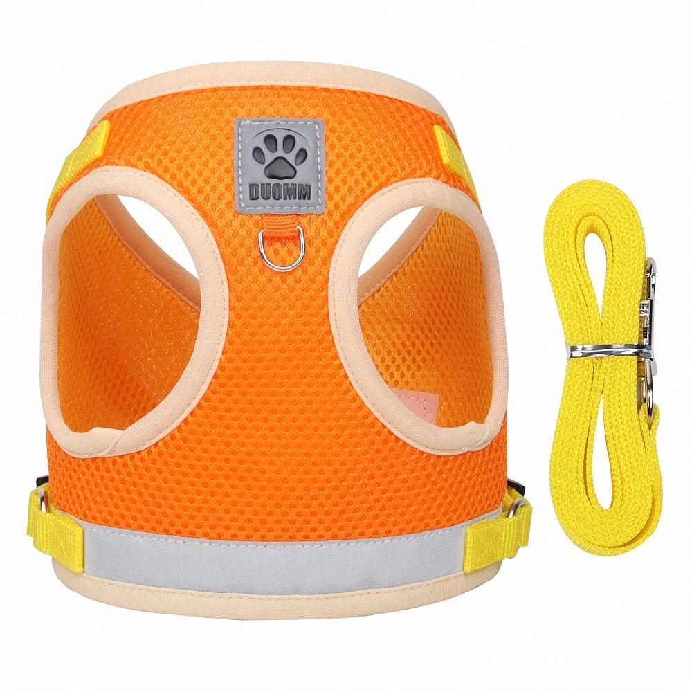 Cat Harness Adjustable Reflective With Leash Included