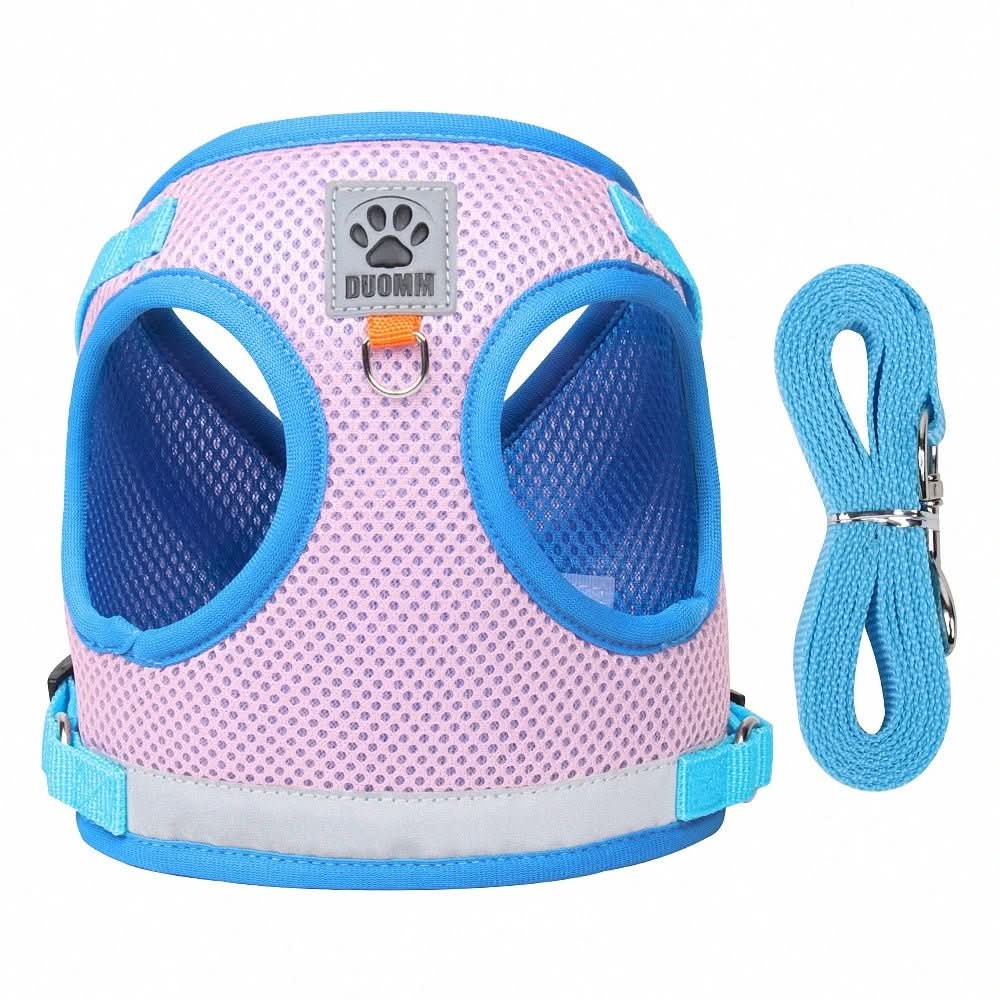 Cat Harness Adjustable Reflective With Leash Included