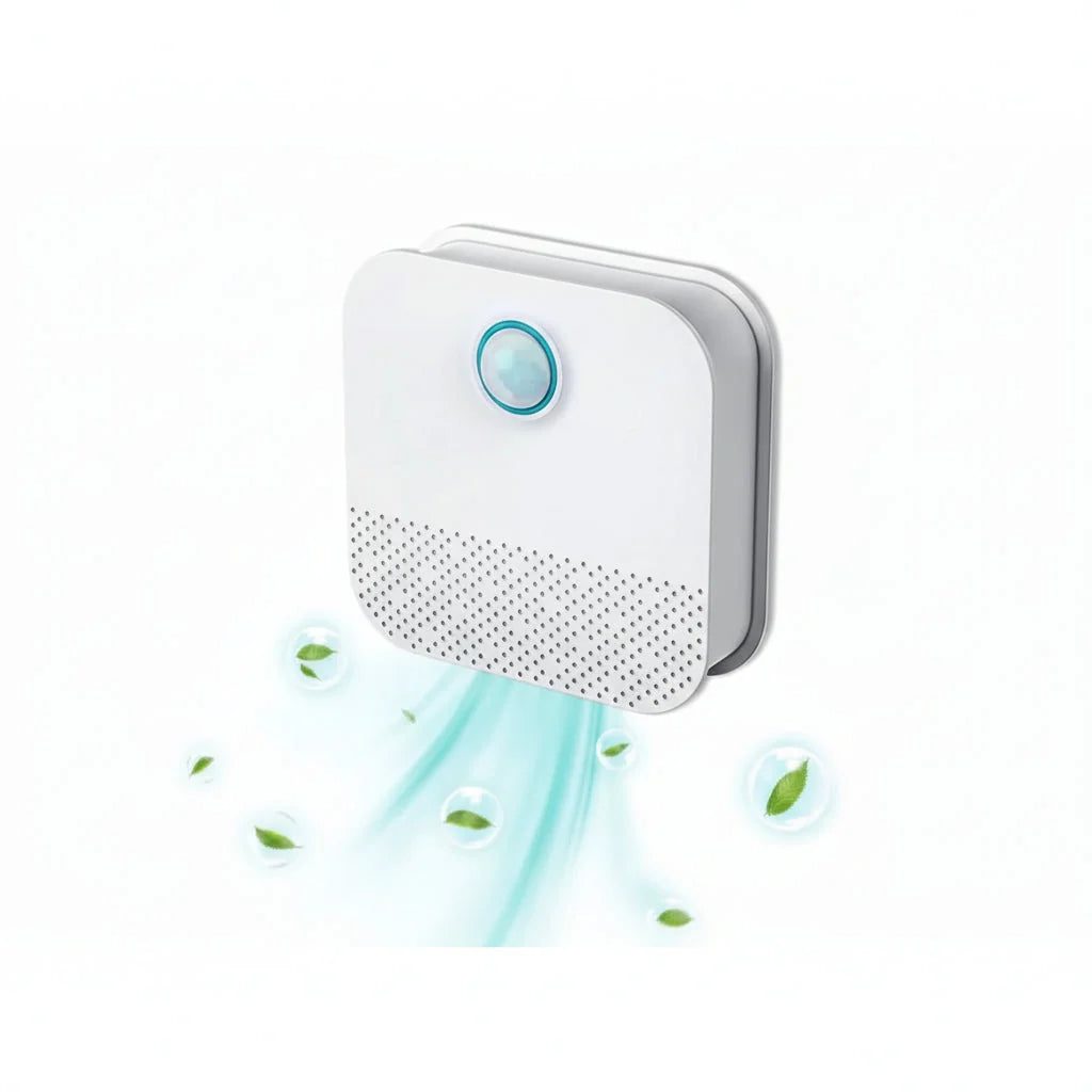 Cat Litter Odor Neutralizer Motion-Activated Rechargeable Whisper-Quiet