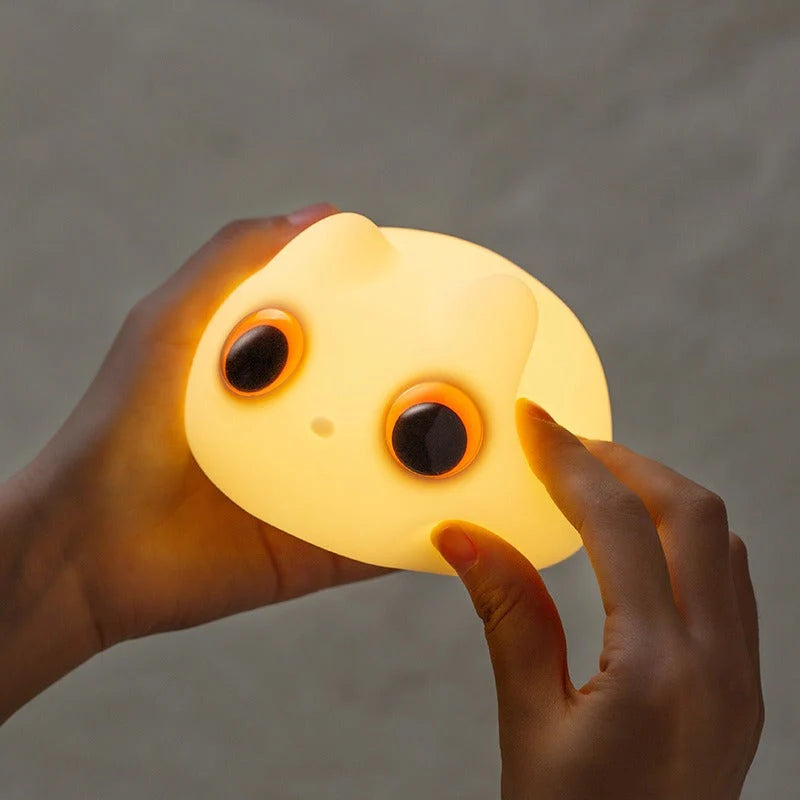 Cat Night Light Warm Glow Tap Control