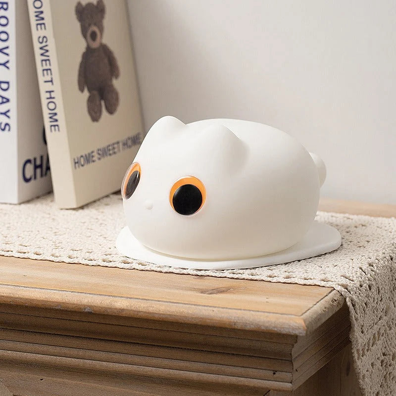 Cat Night Light Warm Glow Tap Control