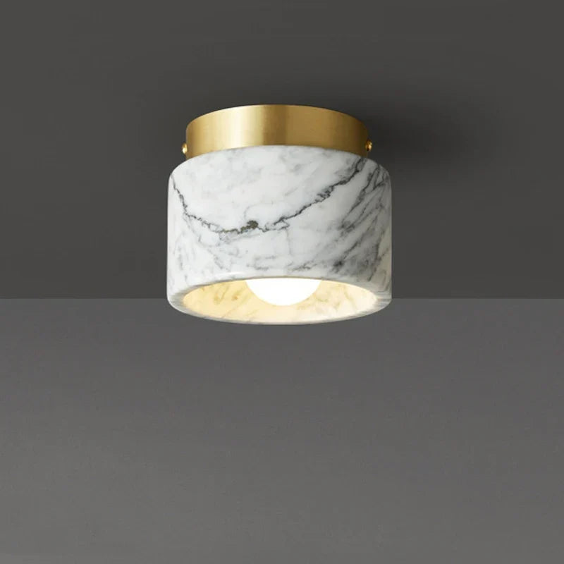 Ceiling Downlight Directional Beam Stone-Finish Surface-Mount Two Sizes