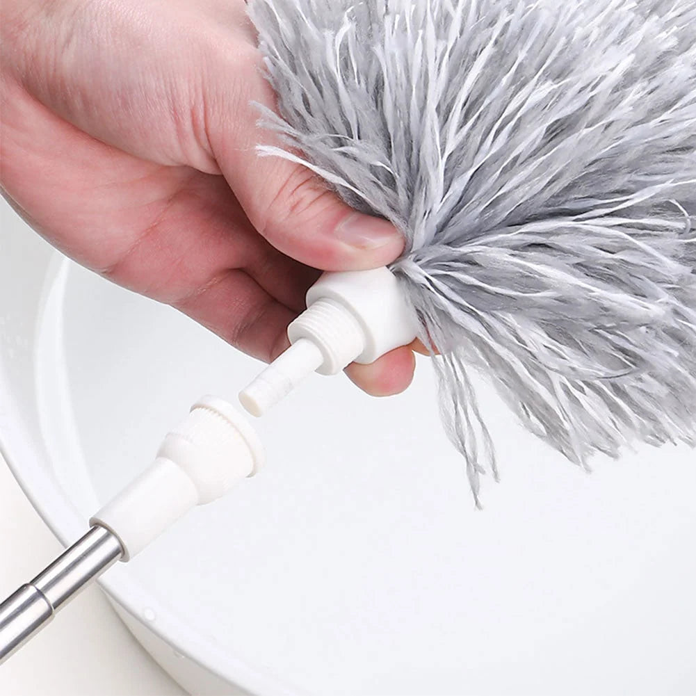 Ceiling Duster Telescopic Pole Bendable & Washable Microfiber Head