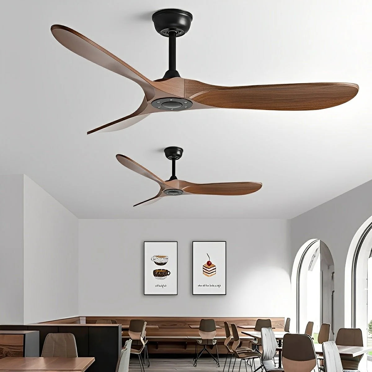 Ceiling Fan Reversible Airflow Quiet DC Motor