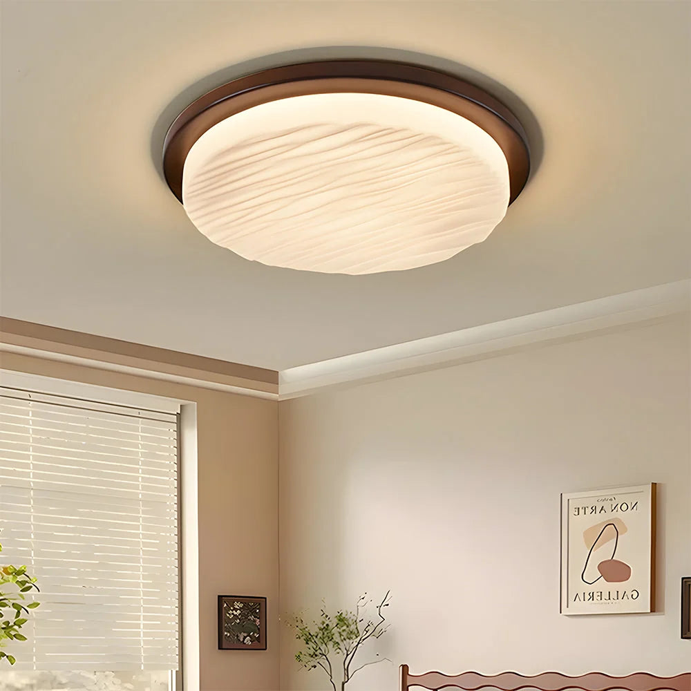 Ceiling Light Art Deco Flush Mount Integrated LED