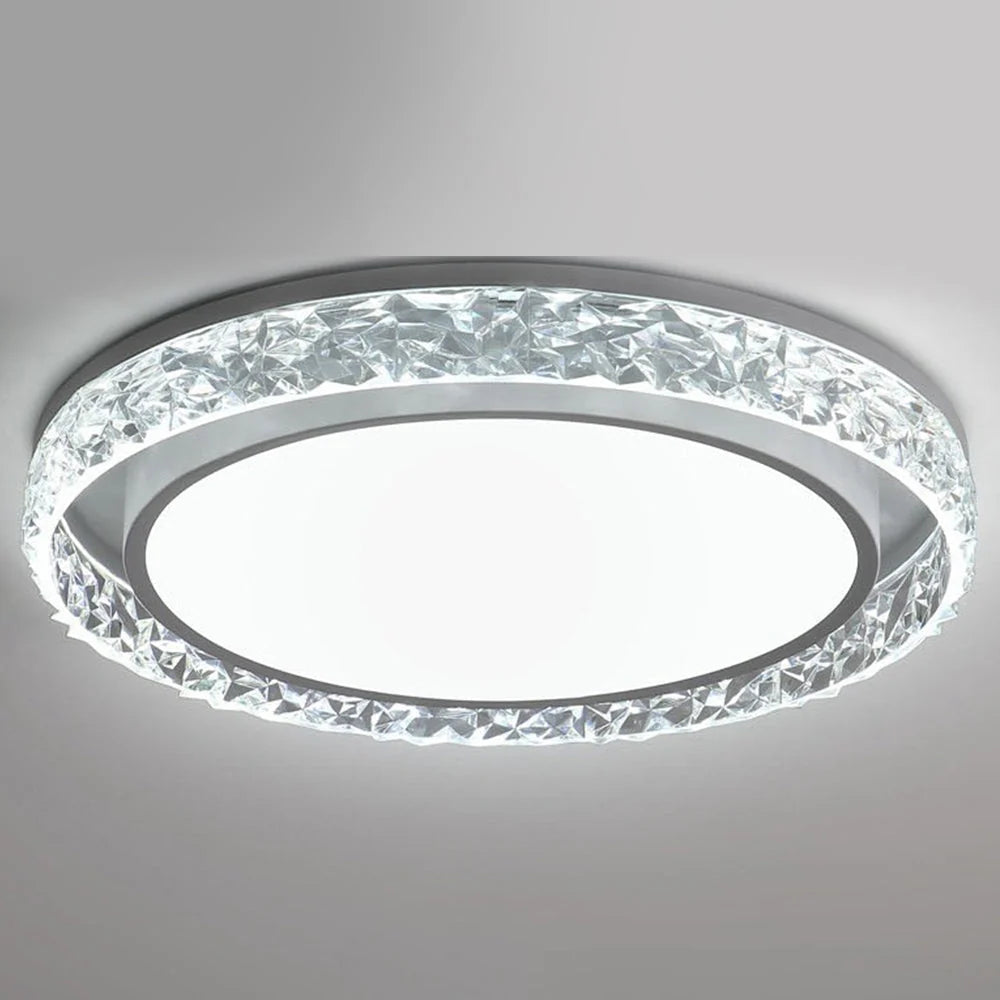 Ceiling Light Crystal Halo Integrated LED & Remote Dimming