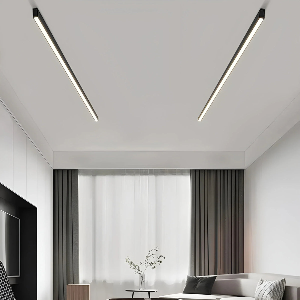 Ceiling Light Linear Dimmable Adjustable Color Temperature