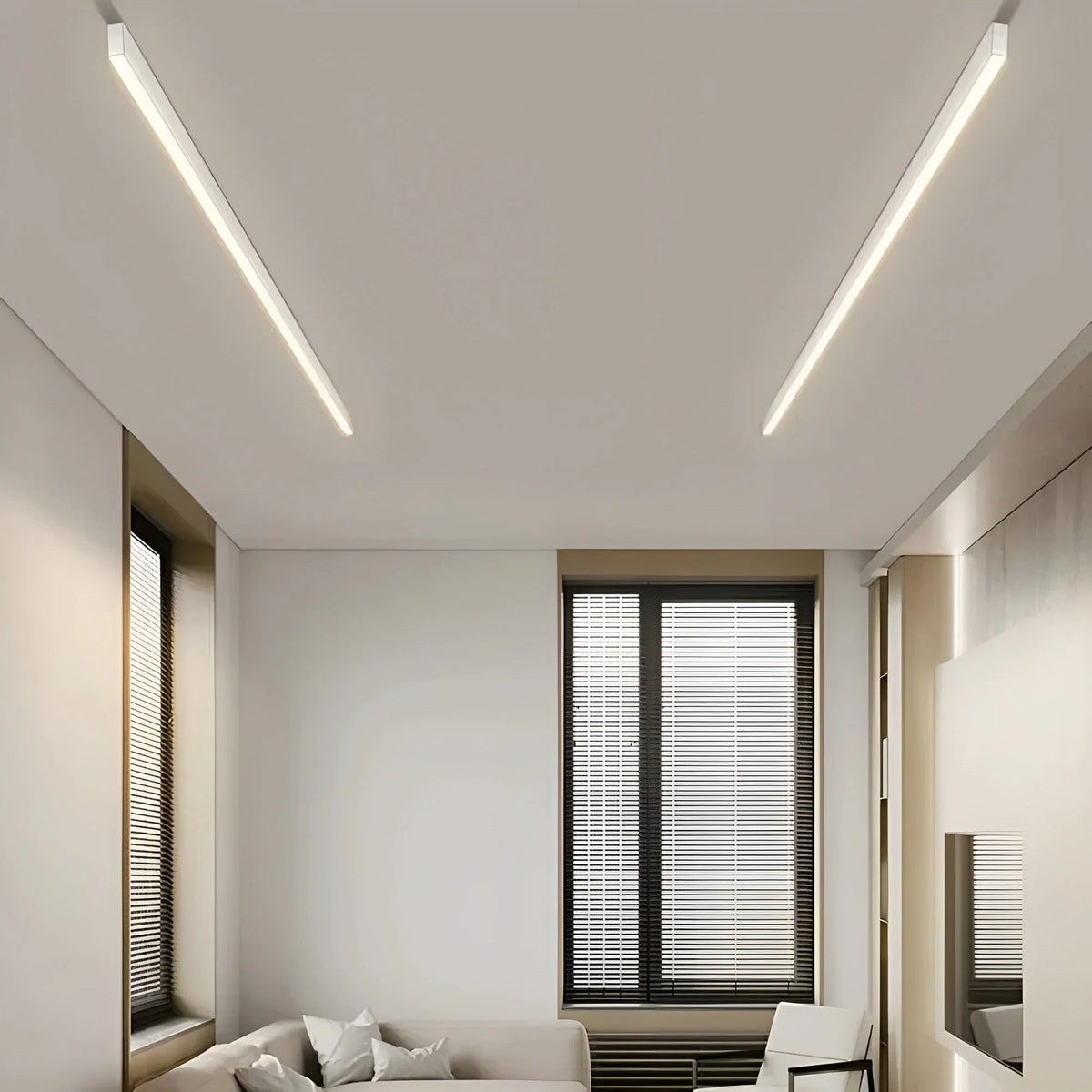 Ceiling Light Linear Dimmable Adjustable Color Temperature