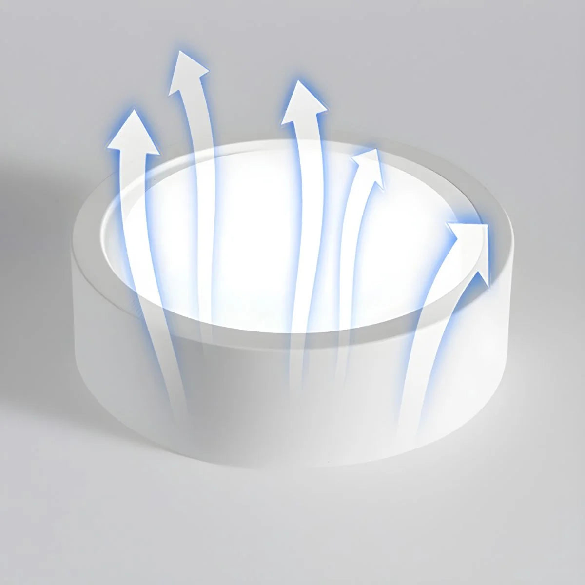 Ceiling Light Low-Profile Surface-Mounted Adjustable Color Temperature