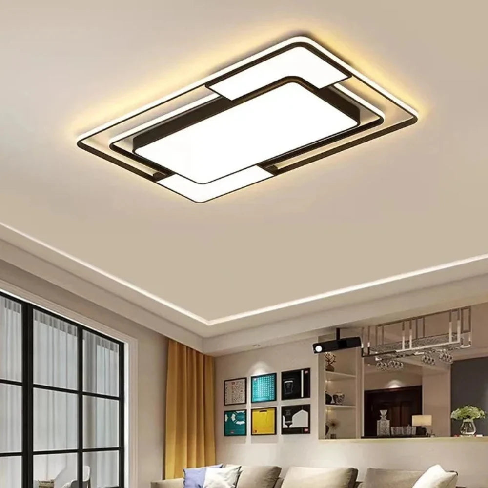 Ceiling Light Remote Dimmable & Color-Adjustable Integrated LED