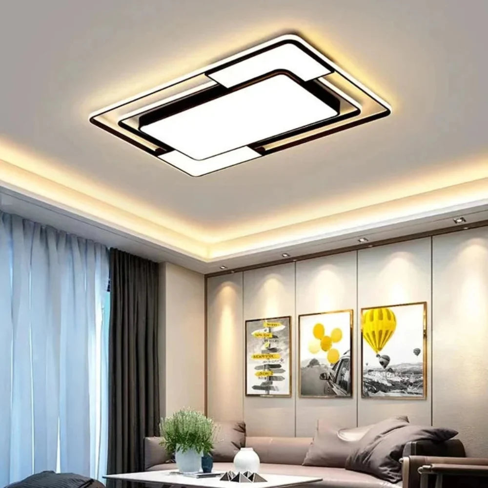 Ceiling Light Remote Dimmable & Color-Adjustable Integrated LED