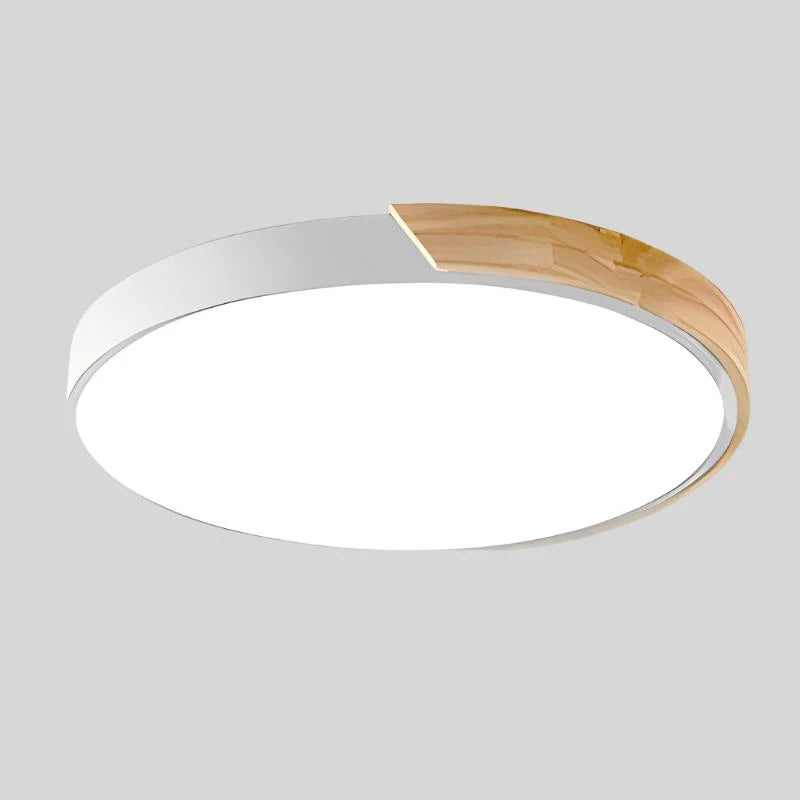 Ceiling Light Round Macaron Design Built-In LED