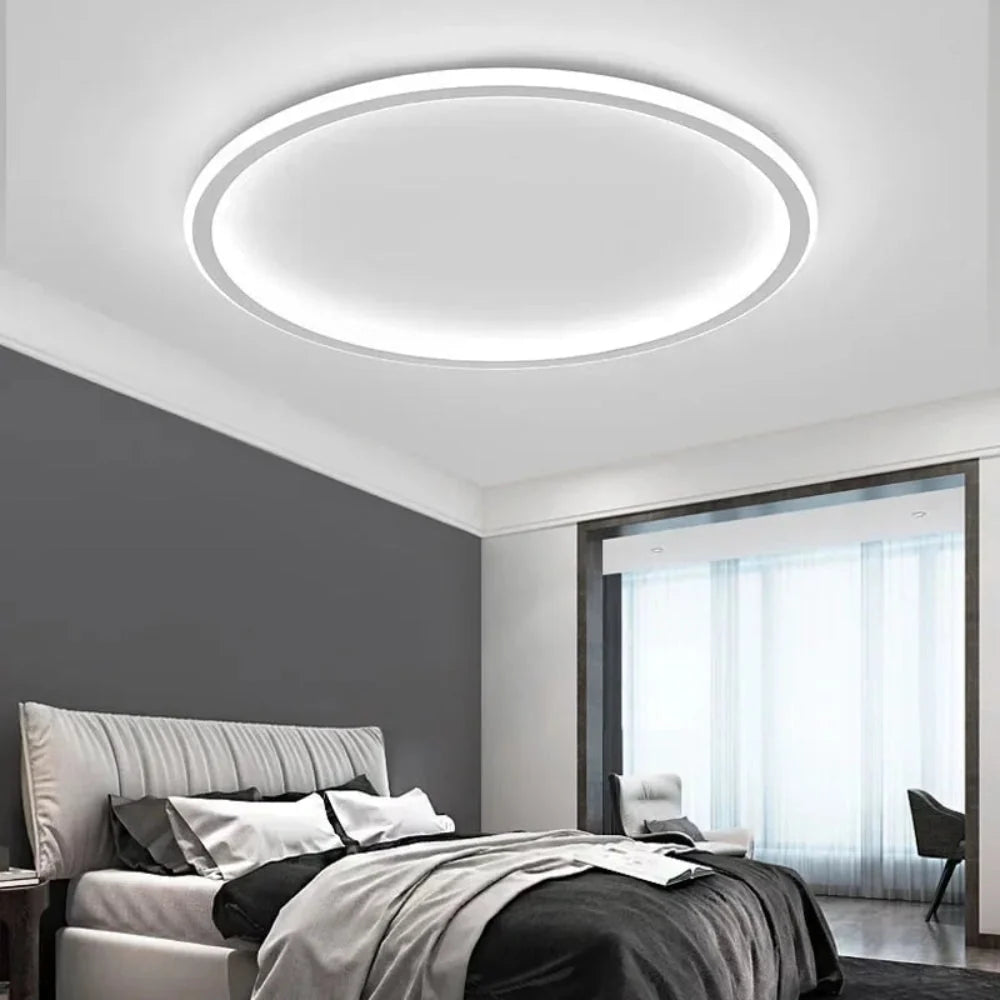 Ceiling Light Round Warm White Wide Diffuser