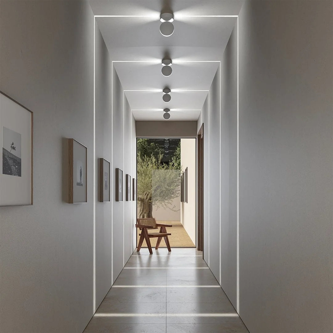 Ceiling Spotlight Aimable Head Narrow Beam